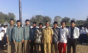 Guru Tsabiwa usai mengikuti apel HUT RI ke-70