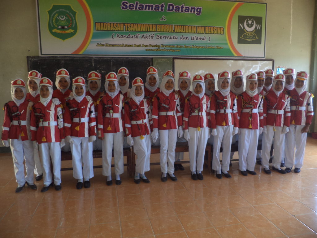 Tujuh Perlombaan di ikuti oleh MTs Birrul Walidain NW Rensing bulan Agustus 2016