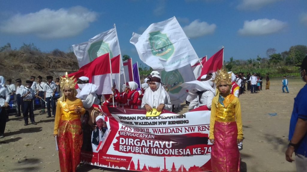 Koleksi Foto Tsabiwa Dalam Pawai Karnaval HUT RI Ke-74 Tahun 2019